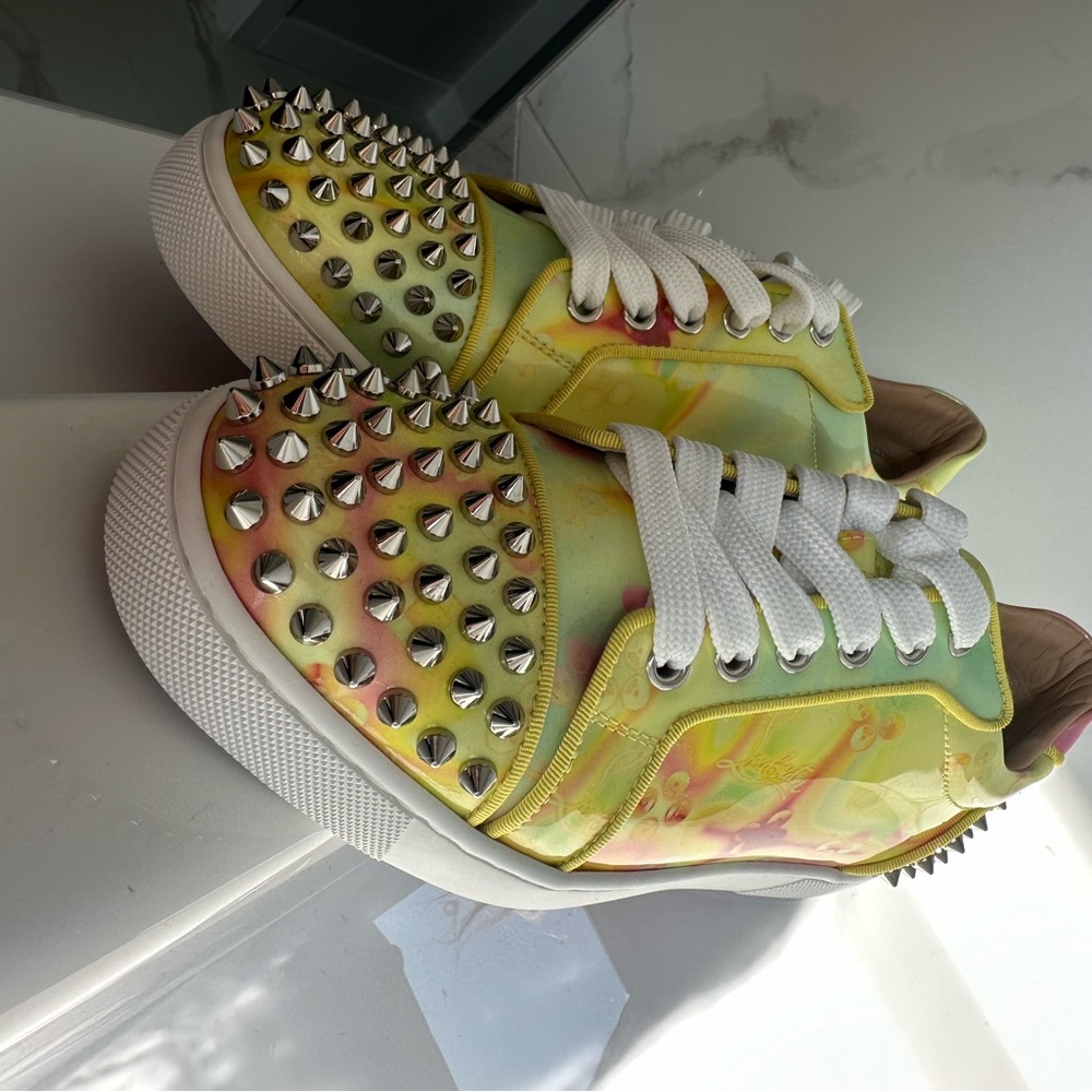 CHRISTIAN LOUBOUTIN Patent Leather Sneaker